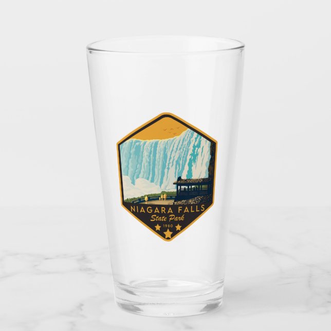 Niagara Falls State Park Pint Glass (Front)