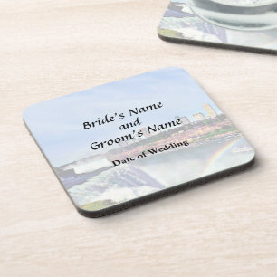 Niagara Falls - Under the Rainbow Wedding Products Coaster