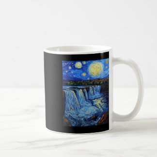 Niagara Falls - Van Gogh Style - Starry Night  Coffee Mug