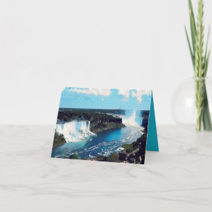 NIAGARA FALLS - view Card