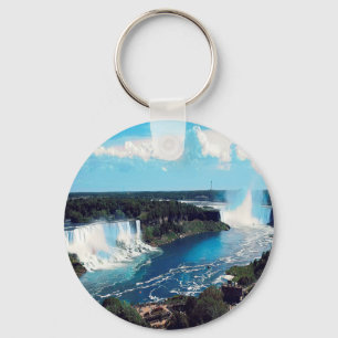 NIAGARA FALLS - view Key Ring
