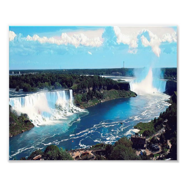 NIAGARA FALLS - view Photo Print (Front)