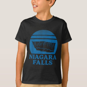 Niagara Falls Waterfall Retro Souvenir Tourist Gif T-Shirt