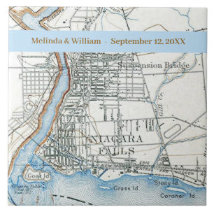 Niagara Falls Wedding Tile