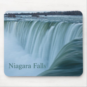 Niagara Falls with text Mouse Mat