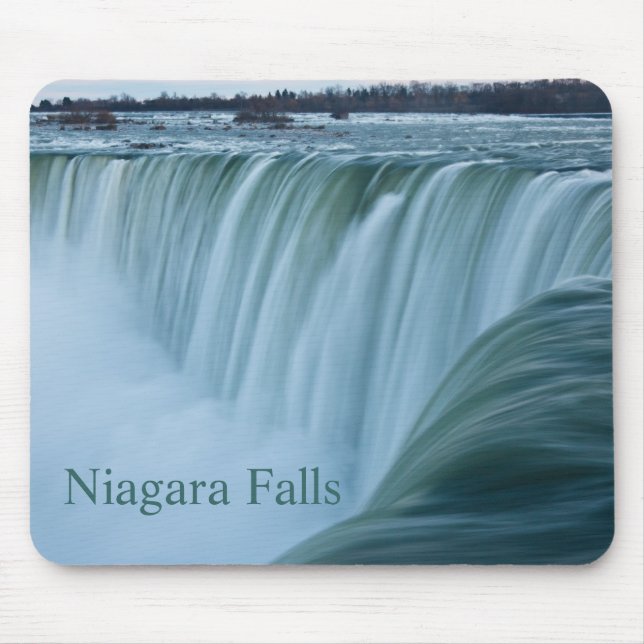 Niagara Falls with text Mouse Mat (Front)