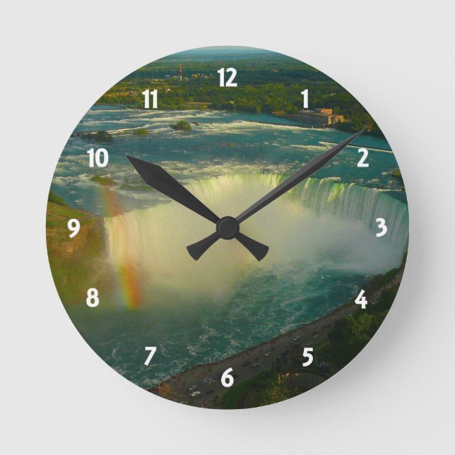 niagara horsehoe round clock (Front)