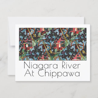 Niagara River Postcard