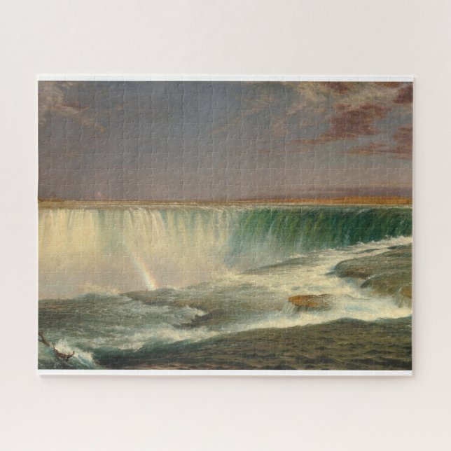 Niagara, Waterfall by Frederic Edwin Church Jigsaw Puzzle (Horizontal)