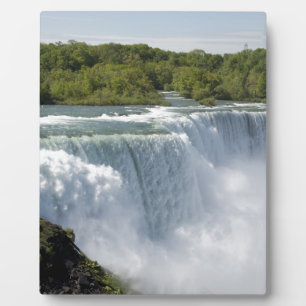 Niagara waterfall plaque
