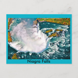 Niagra Falls Air shot post card
