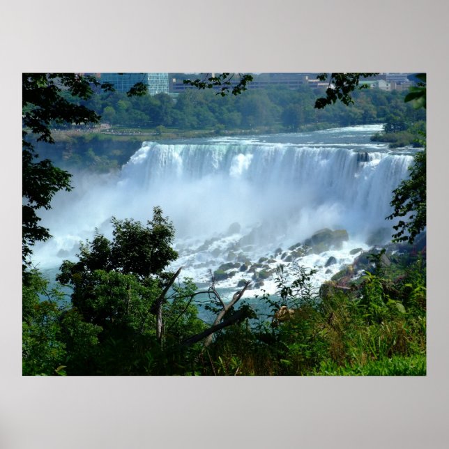 Niagra Falls Canvas Poster (Front)