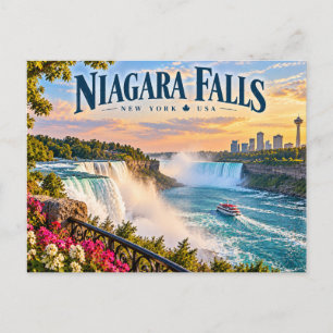Niagra Falls Postcard