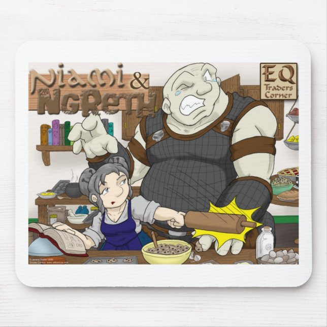 Niami & Ngreth Mouse Mat (Front)