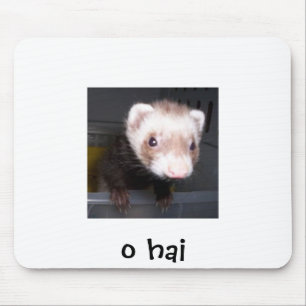 nib, o hai mouse mat