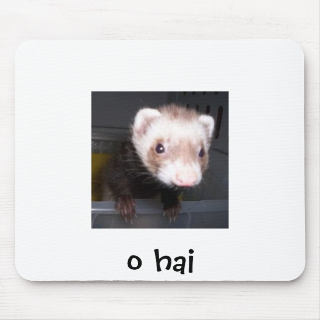 nib, o hai mouse mat (Front)
