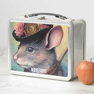 Nibblenose Metal Lunch Box