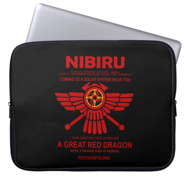 Nibiru - Planet of the Crossing Laptop Sleeve (Front)