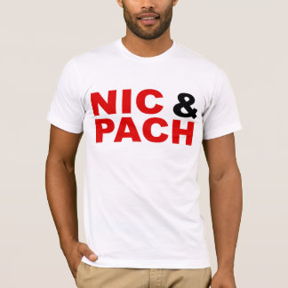 NIC&PACH t-shirt red and black logo