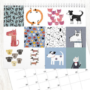 Nic Squirrell Cats and Dogs Calendar
