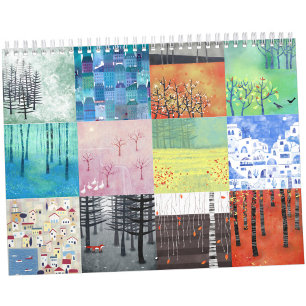 Nic Squirrell Landscape Paintings Calendar