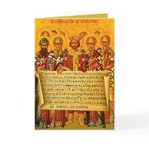 Nicaean Creed Easter Card