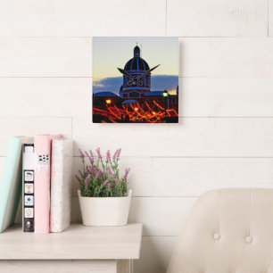 Nicaragua - Cathedral of Granada Square Wall Clock