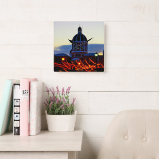 Nicaragua - Cathedral of Granada Square Wall Clock