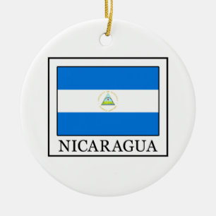 Nicaragua Ceramic Tree Decoration
