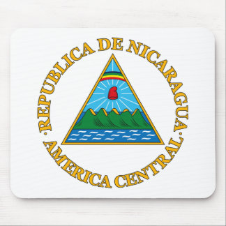 Nicaragua Coat of Arms Mousepad