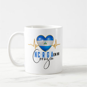 Nicaragua En mi Corazon Nicaraguan Pride  Coffee Mug