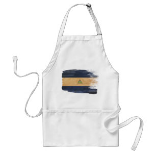 Nicaragua Flag Apron