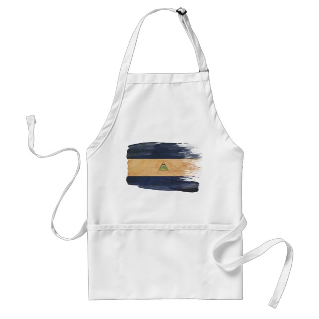 Nicaragua Flag Apron (Front)