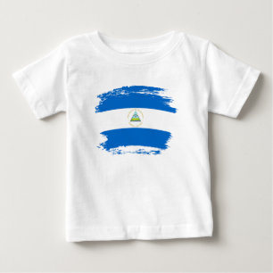 Nicaragua flag baby T-Shirt