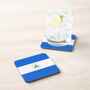 Nicaragua Flag Coaster