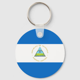 Nicaragua flag key ring