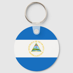 Nicaragua Flag Keychain