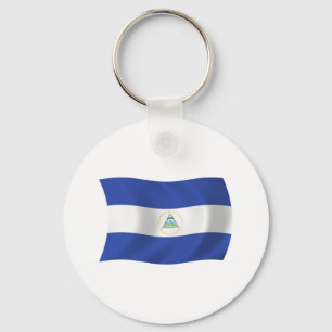 Nicaragua Flag Keychain