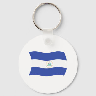 Nicaragua Flag Keychain