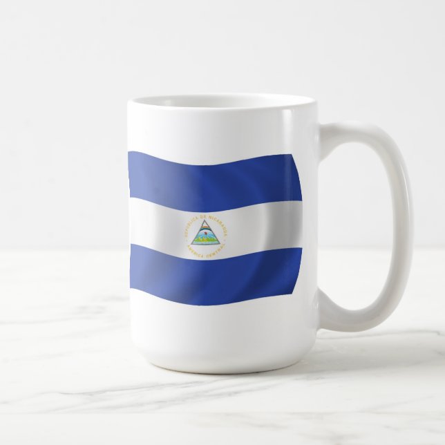 Nicaragua Flag Mug (Right)