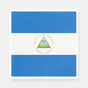Nicaragua Flag Napkin