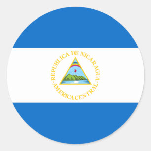Nicaragua Flag Sticker