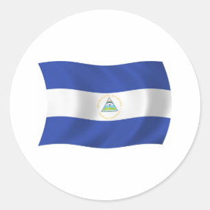 Nicaragua Flag Sticker