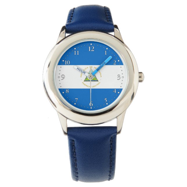 Nicaragua Flag Watch (Front)