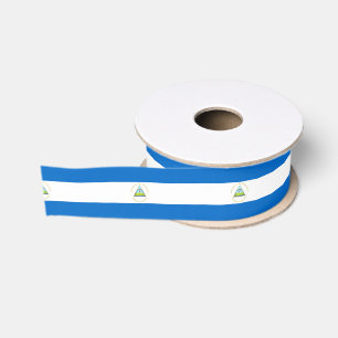Nicaragua Grosgrain Ribbon