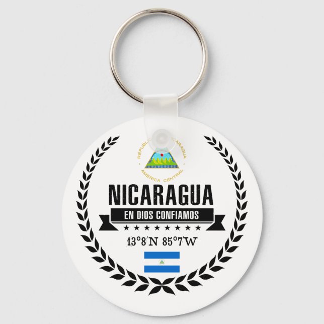 Nicaragua Key Ring (Front)