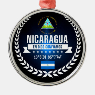 Nicaragua Metal Tree Decoration