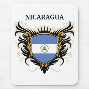 Nicaragua [personalise] mouse mat