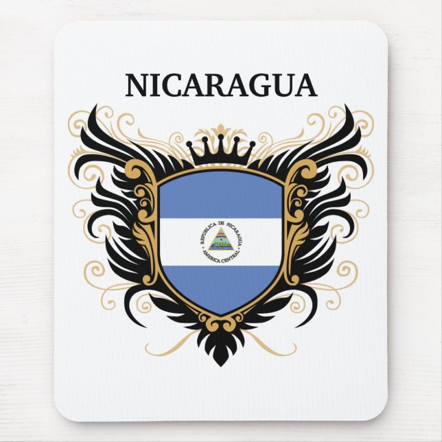 Nicaragua [personalise] mouse mat (Front)