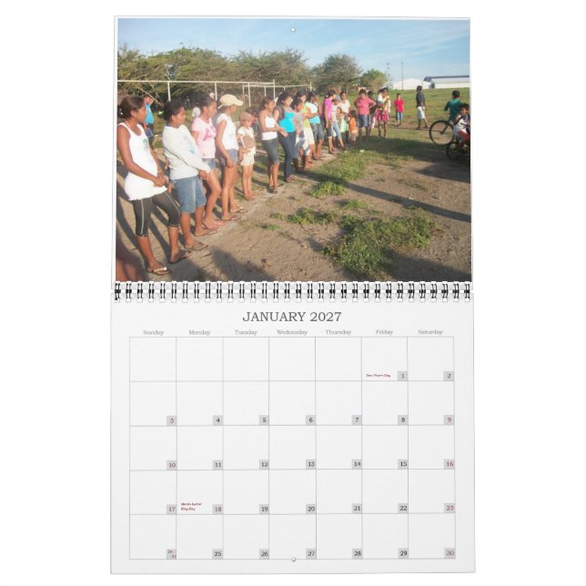 nicaragua prayer calendar 2011 (Jan 2027)